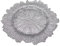 WedDecor Assiettes rondes au design vintage - Assiettes de présentation pour table de dîner, décorations de mariage, banquet, Noël, salle à manger, fête, vaisselle de 33 cm
