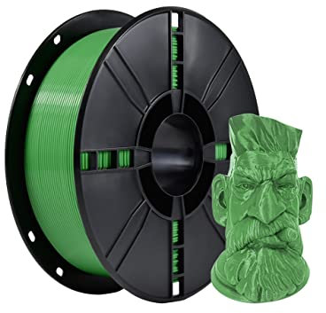 iBOSS PLA Plus (PLA+) Filamento per Stampante 3D, 1.75 mm Filamento PLA Plus, Precisione di Misurazione +/- 0.02 mm, Bobina da 1 kg (2,2 lbs) per Stampante 3D, Verde
