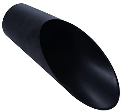 Pflanzen-Boden-Schaufel aus Kunststoff für Topf, Sukkulenten, Pflanzbecher, DIY - Spatenschaufel, Sukkulentenschaufel, Tasse (Schwarz)