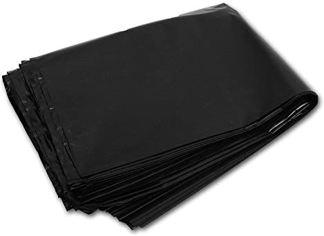 KAPCO Compactor Bin Liner Bags XX-Large (25 Pack, Black), 200G (50μm, 120 Litre) Strong Heavy-Duty Refuse Sack for Home, Kitchen, Office, Caterers, Commercial, Garden and Yard Waste | Tear-Resistant