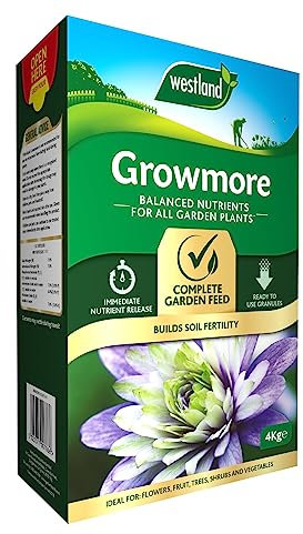 4kg Growmore Multipurpose Plant Food All Purpose Fertiliser Ready To Use, Ideal For Fast Growing Fruits And Vegetables