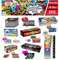 h2i Knaller Knatter Premium Mix | 3432 pièces | 8 Types triés à la Main | Fun pour Petits & Grands | pour Nouvel an, Halloween & fêtes | Artifice Enfants & Jeunes | o | Toute Saison Cat. F1