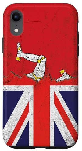 iPhone XR United Kingdom & Isle of Man Flags - British Manx Case