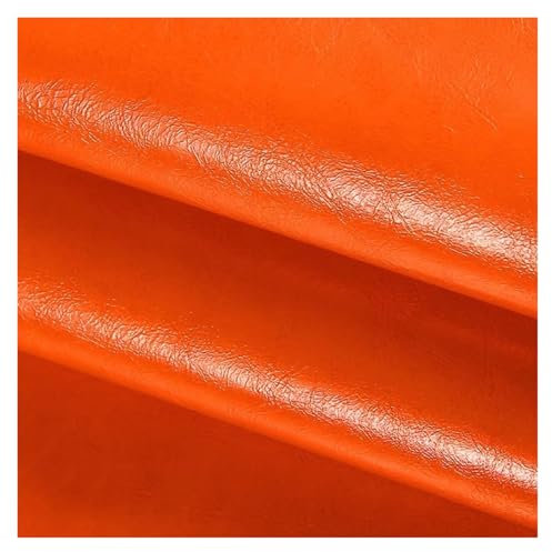 Kunstleder Selbstklebend Selbstklebendes Ledergewebe Zur Reparatur. Selbstklebendes Lederreparaturband. Wasserdichter PU-Ledercouch-Flicken.(Orange)