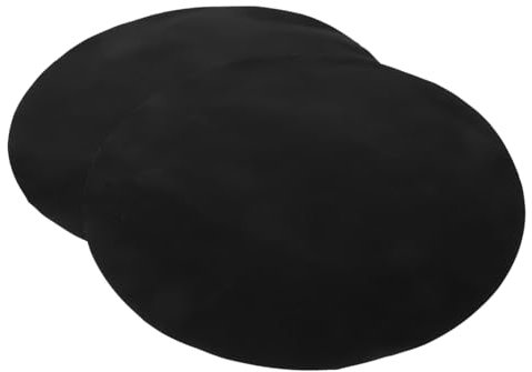 Toddmomy Juego De 2 Alfombrillas Antiadherentes para Barbacoa Redondas De 40 Cm Fáciles De Limpiar para Cocinar