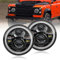 bamotoop Paar 7 Zoll LED Scheinwerfer 4 Modi Beleuchtung Lichter DRL/Blinker/Abblendlicht/High Beam für Jeep Wrangler Ⅲ JK G-Klasse 250 GD Wolf W460 W461 Land Rover Defender 90 110 VW T3 10-30V