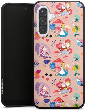 Organic Case Bio Hülle Nachhaltige Handyhülle kompatibel mit Samsung Galaxy A36 5G Disney Alice im Wunderland Muster