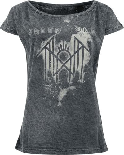 Sleep Token Take Me Back Frauen T-Shirt schwarz/grau Band-Merch, Bands