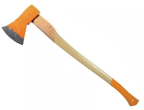 ASCIA ACCETTA SCURE SPACCALEGNA 1500 gr. MANICO IN LEGNO LAMA 140mm LUNG. 650 mm VALEX