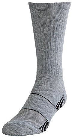 Under Armour Erwachsene Team Crew Socken, 1 Paar, Graphit, Schuhgröße: Herren 8-12, Damen 9-12
