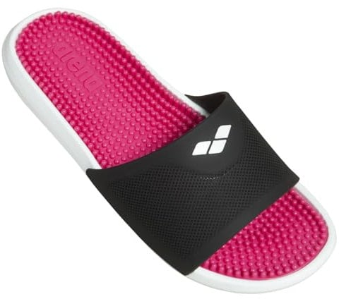 arena Marco Pool Slippers for Women and Men, Unisex Beach and Pool Cushioned Slippers, Sandals with Soft Massaging Insole and Great Grip on Wet Surfaces