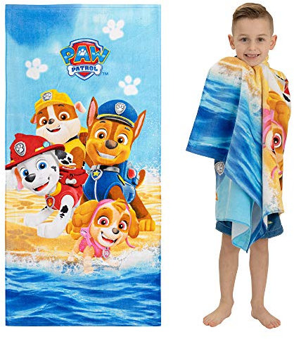 Franco Kinder-Badetuch, superweich, Baumwolle, 147,3 x 71,1 cm, Paw Patrol