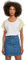 Urban Classics Ladies T-Shirt Contrast Raglan Tee, lässiges Raglan T-Shirt für Frauen, Regular Fit, white/softyellow, 3XL