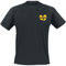 Wu-Tang Clan Black Logo Männer T-Shirt schwarz XXL 100% Baumwolle Band-Merch, Bands