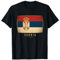 Serbien-Flagge - Lustiges Serbien-Trikot für Männer, Frauen, Kinder T-Shirt