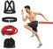 OYINDIZ Resistance Explosive Training Rope Force Acceleration Speed Cord Improve Power, Agility, Strength Track and Field Equipment Football Multi-Directional Training Equipment Red 6.6FT