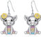 Schwein Ohrringe Sterling Silber Cute Pig Schmuck Geschenk für Schweineliebhaber Frauen