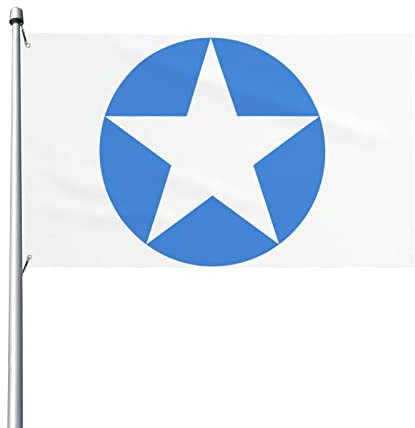 Cocarde de Yougoslavie 1992–2003 0,9 x 1,5 m Patio Jardin Drapeau Décoration d'intérieur Drapeau imprimé simple face