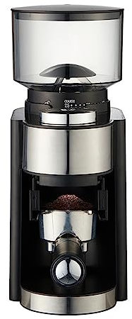 Ailgely Macina Caffe' Elettrico, Macinacaffè Elettrico Regolabile, Macinacaffè Conico Automatico, con 25 impostazioni di macinatura, per 2-12 Tazze capacità French Press Drip Coffee ed Espresso