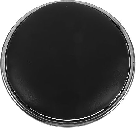 Housoutil Bodenhocker Runde Yoga-Matte Pu-Gartenmatte Sitzkissen Sofa Boden Hocker Stuhl Hocker Boden Leder Sitzkissen Futon-Matte Büro Antistatisch Dekorieren Teppich Meditation Büromatte
