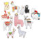 Alpaka bügelflicken kinder 9 pcs bügelbilder für textilien patches zum aufbügeln alpaka deko patch zum aufbügeln alpaka geschenk aufnäher kinder bügelbilder kinder schleich lama alpaka patches