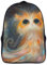 FPAKAKIIE Flame Cat Cartoon Kinder Rucksack 3D Kindergartenrucksack Mädchen Kinderrucksack, Schulrucksack Rucksack Mädchen Jungen Schultasche Für Grundschule Schulranzen 40x28x16cm