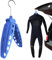 Faltbarer Neoprenanzug-Aufhänger, Faltbare Neoprenanzughalterung Mit 360° Drehbarer Haken Surfen Tauchanzug, 51cm Kleiderbügel Schnell Trocknender Für Surfanzüge, Tauchzubehör Zum Surfen, Tauchen