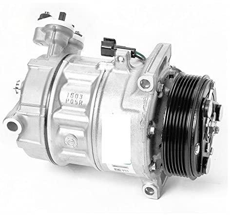 Compresor de aire acondicionado Sanden PXV16 compatible con Focus/C-Max/Mazda 3 / C30 / Volvo V40 V50 V60 S40 S60 1684906 1722070 40405397