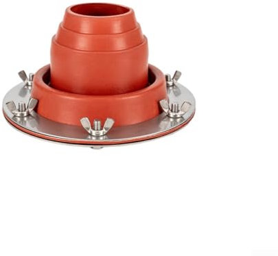 Yuanpgky Tent Flue Flashing Kit For Bell Tent,Tent Stove Vent Fire Resistant Round Hole Base, Yurt Compatible Chimney Hole Kit,for Wood Burner, Travel Stove(A)