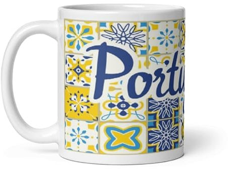 Générique Mug Portugal carreaux très beau mug à offrir à n'importe quel moment anniversaire, fête, Noël ou tout simplement pour le plaisir d'offrir.