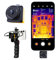 Termocamera per Android T2S Pro Termocamera con obiettivo regolabile Telecamera a infrarossi Maniglia tattica HD Super Risoluzione 512x384 per ispezione PCB