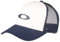 Oakley Men's Trucker Ellipse Hat, Abyss/White