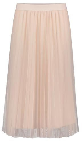 Betty & Co Damen Midirock mit Plissee 36, Grau