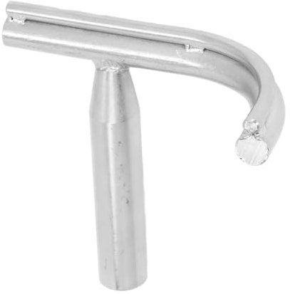 J Curved Wood Lathe Tool Rest Alloy Steel 25mm Post Tool Rest for Woodworking Lathes with Exterior Bowl Turning Hollowing Deep Penetration Incisive Corners for Lathe Base