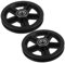 Uonlytech 1Paire Roues de Porte Coulissante avec Roulement à Billes Quincaillerie Durable pour Armoires Portes Installation Facile
