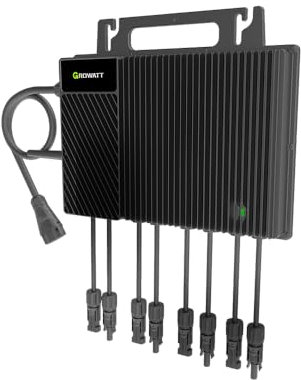 Balkonkraftwerk Wechselrichter (Growatt2000W Mit 5m Kabel)