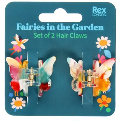 Mini butterfly hair claw clips (set of 2) - Fairies in the Garden