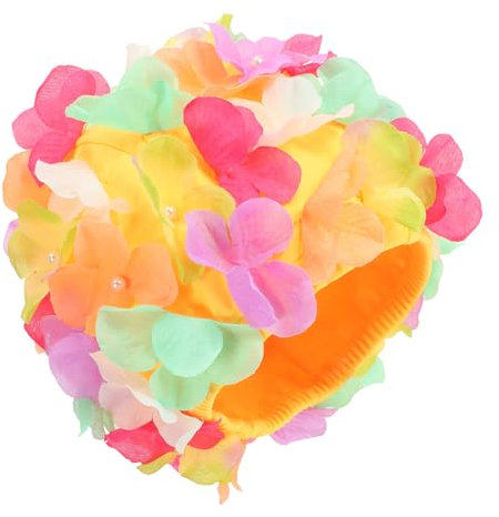 Yardwe Cuffia Da Nuoto in Nylon Resistente All Usura Cuffia Da Piscina Design Floreale Protezione Adatta Per Donne e Esterni Riutilizzabile