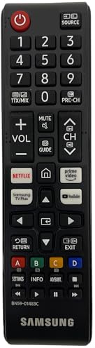 Genuine Replacement TV Remote Control Compatible with Samsung BN59-01483C - UE32H5020FK UE40F6000FK UE43U7000FK UE50U7000FK QLED HDR 4K Ultra HD Smart AI