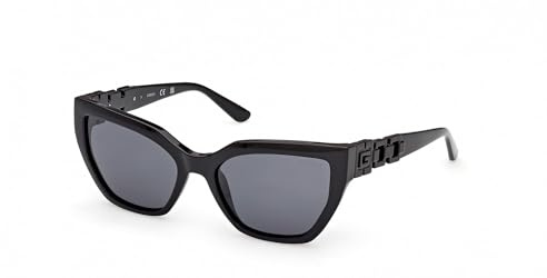 GUESS GU00264 Shiny black 55/18/140 WOMAN Sunglasses