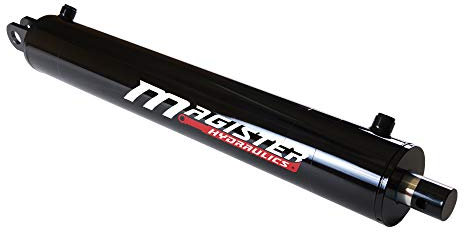 Double Acting Welded Hydraulic Cylinder 4 Bore 24 Stroke Log Splitter