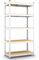 Panorama24 Lagerregal verzinkt belastbar bis 875kg - Maße: 200 x 120 x 60 cm, Regal Kellerregal Steckregal Werkstattregal Schwerlastregal