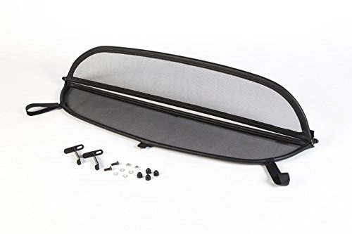 Tief-Tech Windschott für Mercedes SL R230 2001-2011 - Klappbar - Schwarz | Windabweiser | Windblocker | Wind Deflector