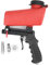 Pistola de mano Air Sand Blaster, puntas reemplazables de chorro de arena neumático y conexión rápida, capacidad de 21 lb 90PSL Presión 700cfm Flujo Mini dispositivo de granallado DIY