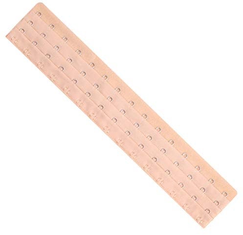 Corset Extender 15 Hooks Long-line Bra Back Extender Underwear Accessories Lengthen Hook and Eye Tape for Ladies