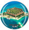 Dry Tortugas National Park Key West USA 3D Kühlschrankmagnet Souvenir Kristallglas Magnet Reise-Souvenir Sammlung Geschenk Zuhause Küche Dekoration