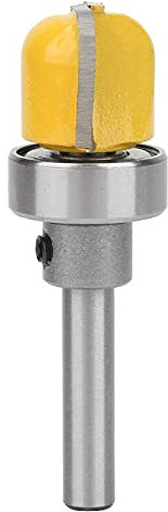 Voluxe Tablett Fräser,Bowl & Tray Template Router Bit, Tray Template Router Bit Holzbearbeitung Tray Router Bit, hitzebeständige Beschichtung für Massivholz Spanplatten Hartholz