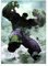 Displate Offiziell Marvel MetallPoster Magnetische Befestigung Inklusive Lizenziert Bilder Hochwertiges Poster Marvel Dark Edition - Hulk Poster 45 cm x 32 cm