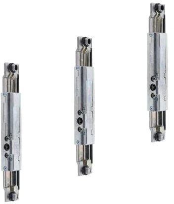 Schüco Kammergetriebe Getriebe 43 als 3er Sparset DIN Rechts | AvanTec 43 mm Kammergetriebe 43mm, 243038 Nachfolgeartikel für Art. 219900