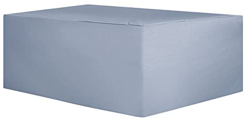 Regenschutz für Gartenmöbel grau 120 x 90 x 65 cm mit Reißverschluss Chuva
